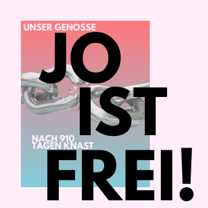 Jo ist frei!