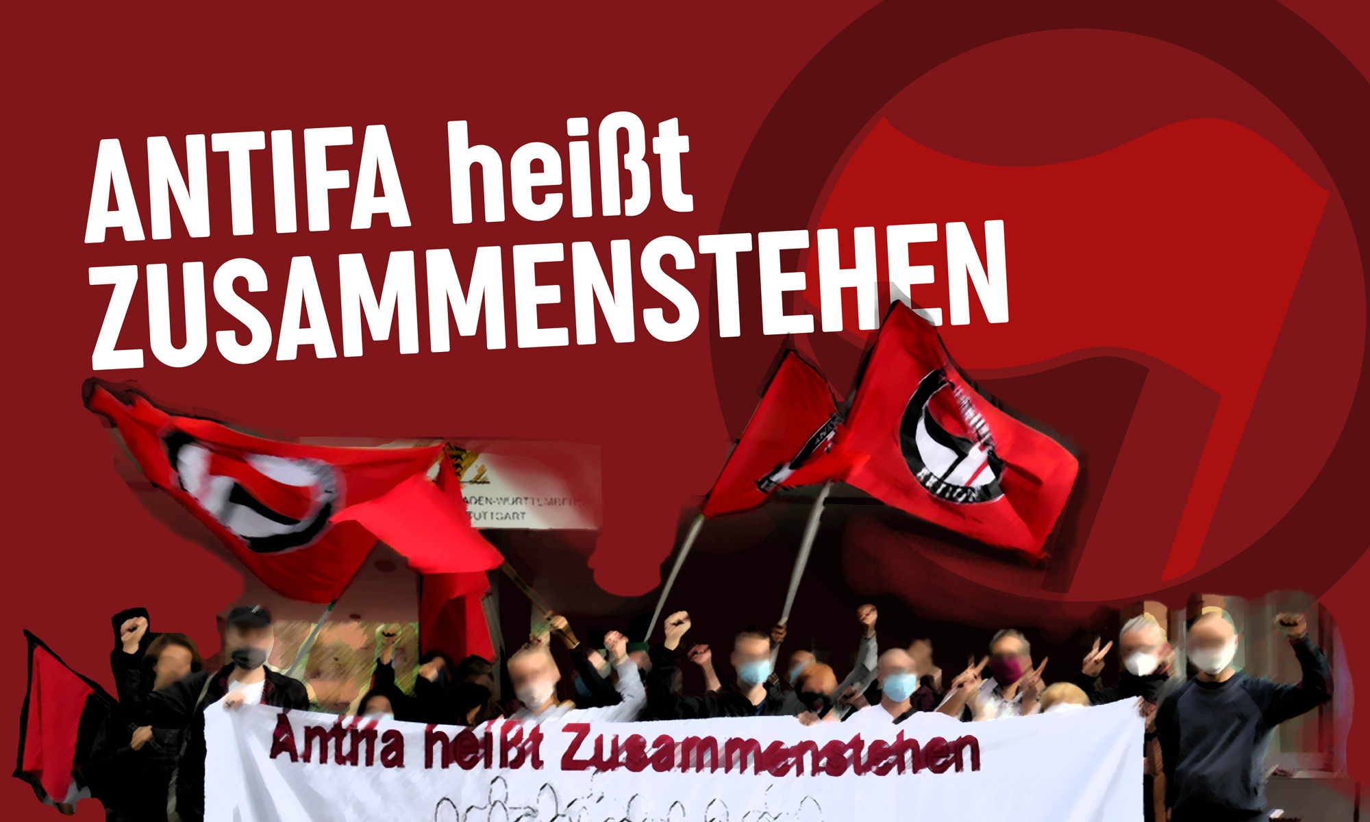 Antifa heißt zusammenstehen – Find us together