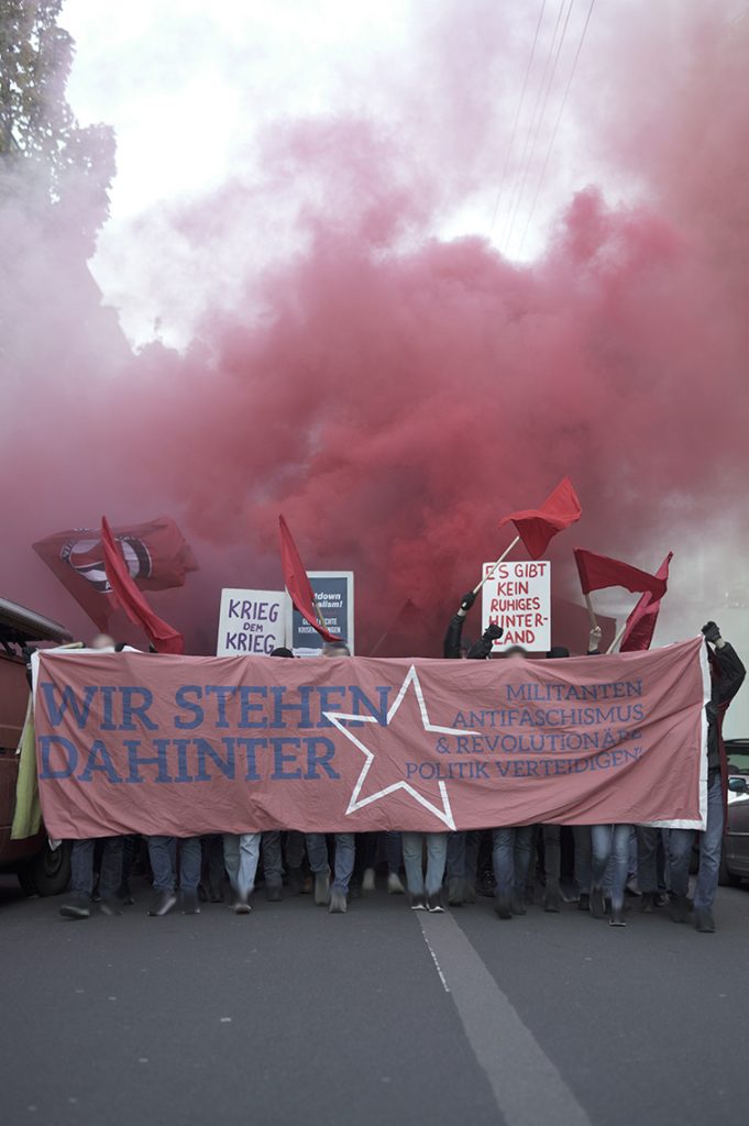 23.10.21: Bericht zur Demonstration “Linke Politik verteidigen – Freiheit für alle”