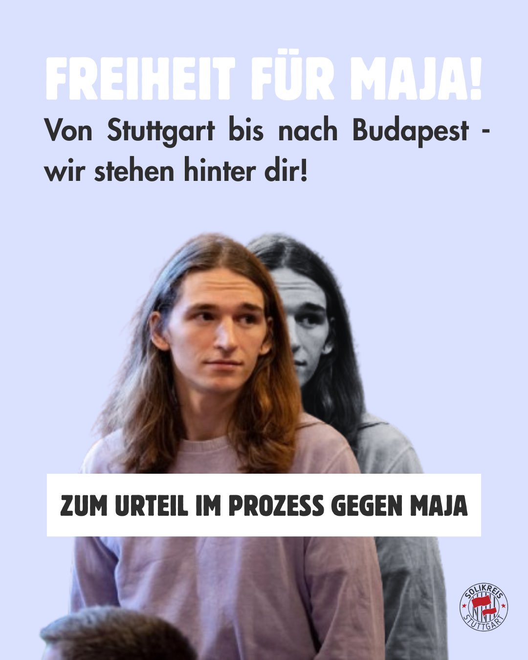 Urteilsverkündung in Budapest – Freiheit für Maja, Anna und Gabri!
